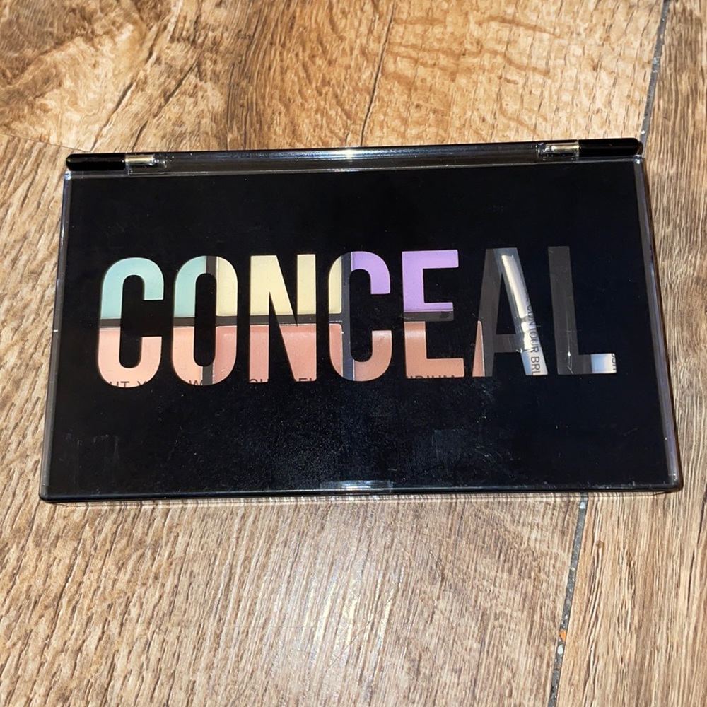 NWT PROFusion CONCEAL Palette With Different Concealer Colors And Use